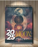 Maanfasen Kalender - Spiritualiteit - Spiritueelboek.nl