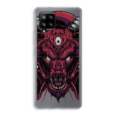 Hell Hound and Serpents: Samsung Galaxy A42 5G Transparant Hoesje