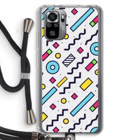 8-bit N°8: Xiaomi Redmi Note 10S Transparant Hoesje met koord