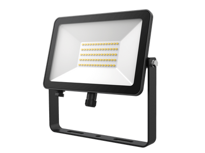 LED floodlight Eco 50W 5000 lumen breedstralend 120° lichtkleur 3000K met 1.5m en stekker snoer