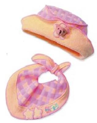 Zapf Creations Chou chou wintermuts roze-geel van zapf