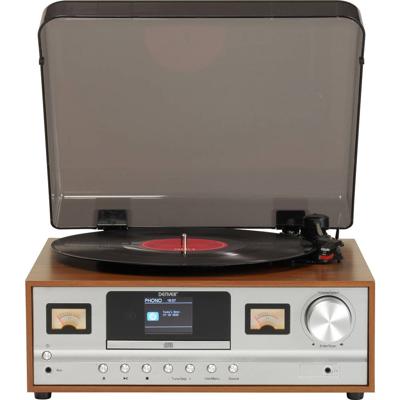 Denver MRD-52LIGHTWOOD Platenspeler Direct drive Lichtbruin
