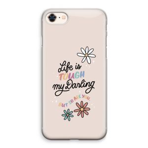 Tough Life: iPhone 8 Transparant Hoesje