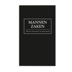 Boek met naam en foto - Mannenzaken - Hardcover