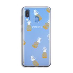 Ananasjes: Samsung Galaxy A40 Transparant Hoesje