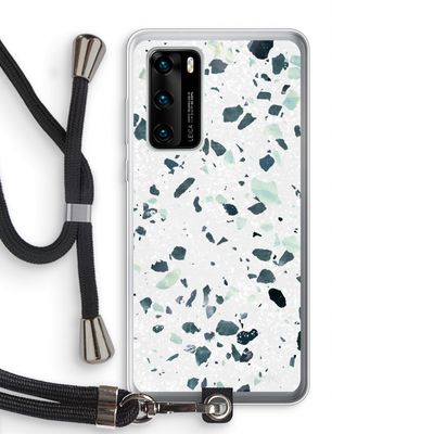 Terrazzo N°2: Huawei P40 Transparant Hoesje met koord