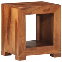 Bijzettafel 37x29x40 cm massief acaciahout