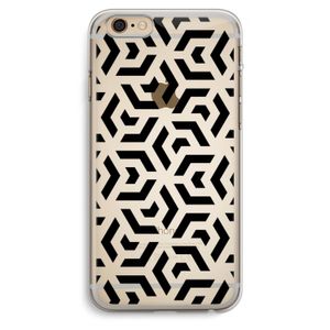 Crazy pattern: iPhone 6 Plus / 6S Plus Transparant Hoesje