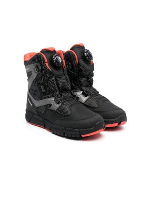 Geox Kids bottines Flexyper ABX - Noir