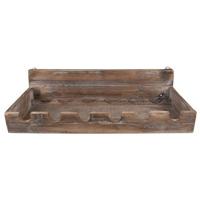 Clayre & Eef Wijnrek 57x28x14 cm Bruin Hout Flessenrek