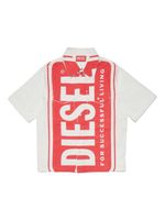 Diesel Kids chemise à logo imprimé - Blanc