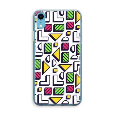 8-bit N°4: iPhone XR Transparant Hoesje