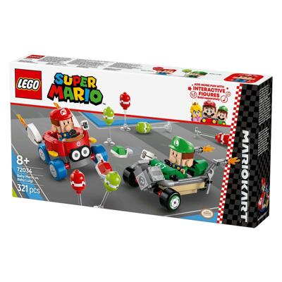 LEGO super mario 72034 mario kart baby mario vs. baby luigi