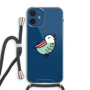 Birdy: iPhone 12 Transparant Hoesje met koord