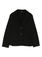 Monnalisa blazer à simple boutonnage - Noir