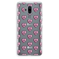 GIRL POWER: LG G7 Thinq Transparant Hoesje