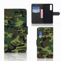 Huawei P30 Telefoon Hoesje Army Dark - thumbnail