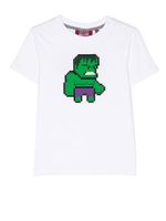 Mostly Heard Rarely Seen 8-Bit t-shirt mini Aargh en coton - Blanc - thumbnail