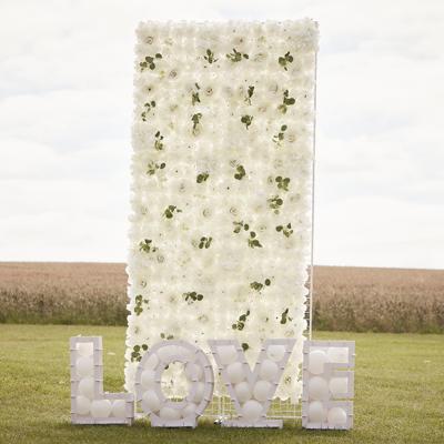 Ginger Ray PAMA-101 Witte Rozen Backdrop