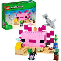 Minecraft - Het axolotlhuis Constructiespeelgoed