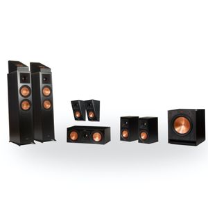 Klipsch: RP-6000F 5.1.4 DOLBY ATMOS® HOME THEATER SYSTEM - Walnoot