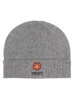 Kenzo bonnet en laine Boke Flower - Gris