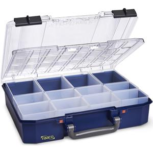 raaco CarryLite 80 4x8-12/DLU Blauw Polycarbonaat (PC), Polypropyleen (PP)