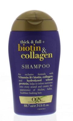 OGX Shampoo thick and full collagen