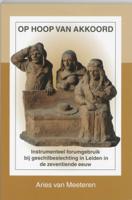 Op hoop van akkoord (Paperback)