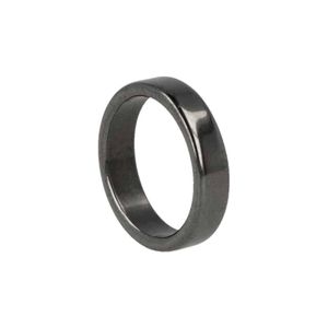 Edelstenen Ring Hematiet Plat (5 mm - Maat 18)