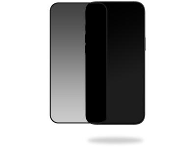 Mobilize Mobilize Privacy Glass Screen Protector - Black Frame - for Apple iPhone 15/16