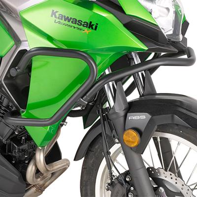 GIVI Valbeugel, Valbeugels voor de moto, TN4121 Zwart gepoedercoat staal onderzijde