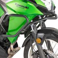 GIVI Valbeugel, Valbeugels voor de moto, TN4121 Zwart gepoedercoat staal onderzijde