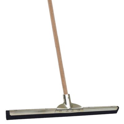 Betra Vloertrekker/douchetrekker - voor water - metaal/rubber - B75 cm - met houten steel 130 cm