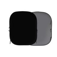 Manfrotto LL LB56GB Plain Collapsible 150x180cm black/mid grey Manfrotto LL LB56GB Plain Collapsible 150x180cm black/mid grey