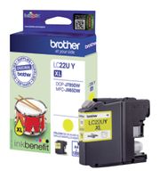 Inktcartridge Brother LC-22U geel