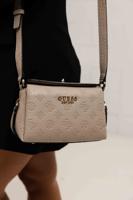 Guess Phoebe Mini Schoudertas Dames Beige - Maat One Size - Kleur: Taupe | Soccerfanshop Guess Phoebe Mini Schoudertas Dames Beige - Maat One Size - Kleur: Taupe | Soccerfanshop