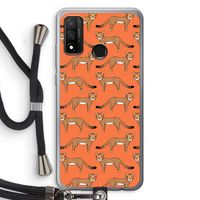 Cheetah: Huawei P Smart (2020) Transparant Hoesje met koord