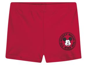 Peuter jongens zwembroek/shorts  (110/116, Mickey Mouse/rood)