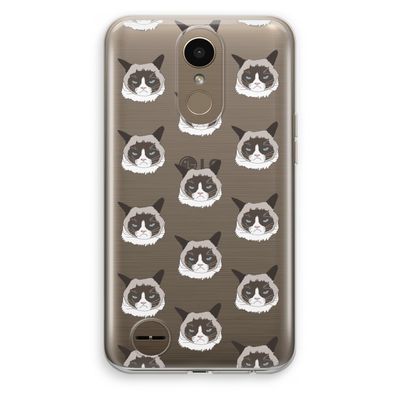It's a Purrr Case: LG K10 (2017) Transparant Hoesje