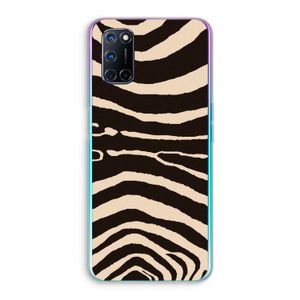 Arizona Zebra: Oppo A72 Transparant Hoesje