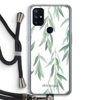 Branch up your life: OnePlus Nord N10 5G Transparant Hoesje met koord