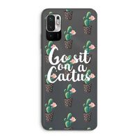 Cactus quote: Xiaomi Redmi Note 10 5G Transparant Hoesje