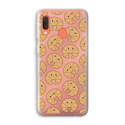 Croissant: Samsung Galaxy A20e Transparant Hoesje