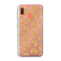 Croissant: Samsung Galaxy A20e Transparant Hoesje