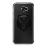 Angry Bear (black): Samsung Galaxy A5 (2017) Transparant Hoesje
