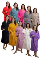 Cozylion capuchon badjassen - badstof katoen - unisex-xxxl-okergeel