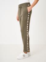 Dames joggingbroek met sportieve strepen
