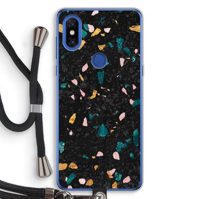 Terrazzo N°10: Xiaomi Mi Mix 3 Transparant Hoesje met koord