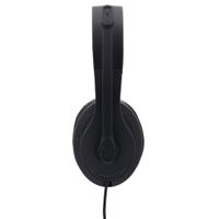 Hama HS-P200 Headset Bedraad Hoofdband Kantoor/callcenter Zwart - thumbnail